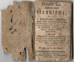 Křesťanské Wjry hlawnjch článků Gruntowé, kteréžto z Heydelberského Katechysmusu podle Helwetské Konfessy w krátké otázky a odpowědj gsau  sebrané a neyprwe pro wzdělánj Maličkých w Cýrkwi Reformátské, w řeči Belgmánské wydaný, potom na Uherský gazyk obráceny, nynj pak z Uherského wydanj pro Djtky Cýrkwi Helwetské Konfessy w Čechách znowu zrezené, práy gednoho Kazatele slowa Božjho, na Českau řeč přeložený, a wydaný.