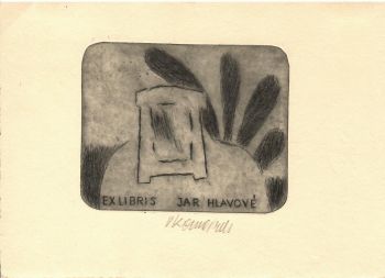 Ex libris Jar. Hlavové