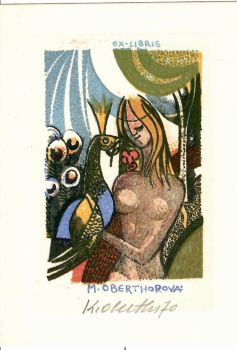 Ex libris M. Oberthorová