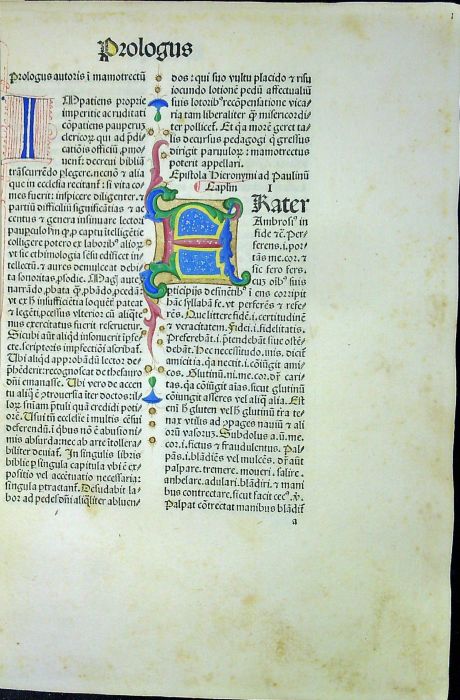 Mammotrectus super Bibliam.