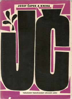 Josef Čapek a kniha.