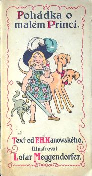 Pohádka o malém Princi. reklamní tisk na pravou Scottovu emulsi.