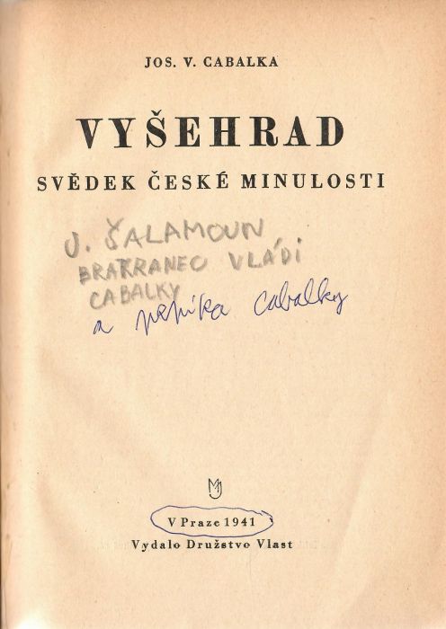 Vyšehrad. Svědek české minulosti.