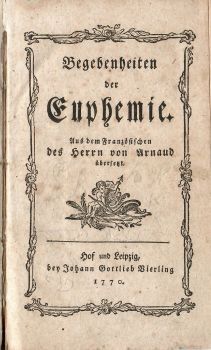 Begebenheiten der Euphemie. 