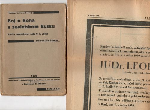 Boj o Boha v sovietskom Rusku.