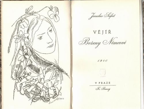 Vějíř Boženy Němcové.