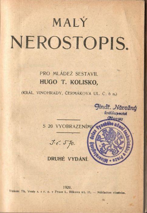 Malý nerostopis.