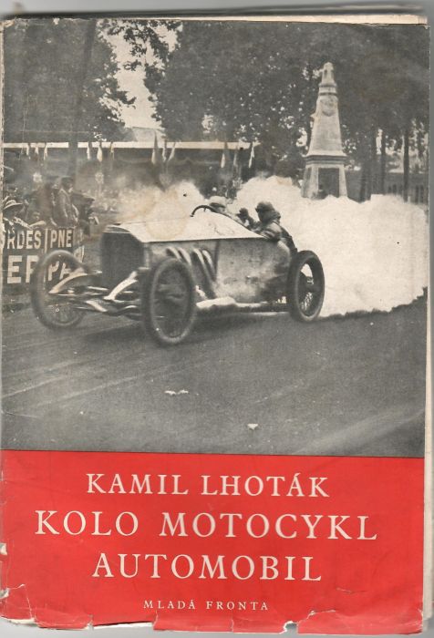 Kolo, motocykl, automobil. 