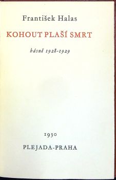 Kohout plaší smrt.