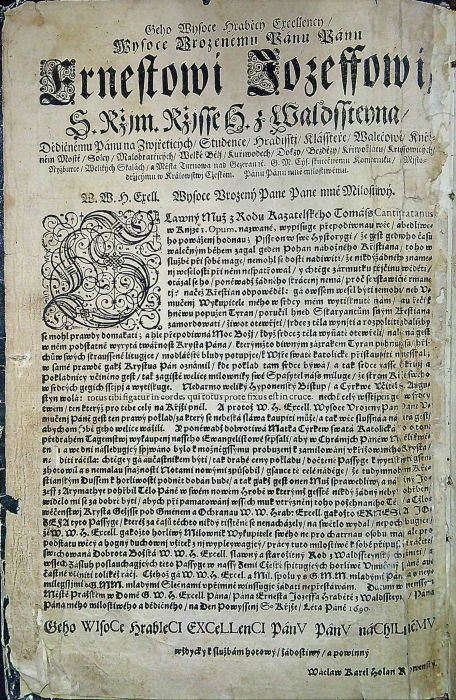 Passyge P. Gežjsse Krysta/ podle Sepsánj S. Matausse/ genž se zpjwá w Neděli Kwětnau.