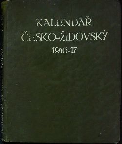 Kalendář česko-židovský 1916-17. (Ročník XXXVI.)