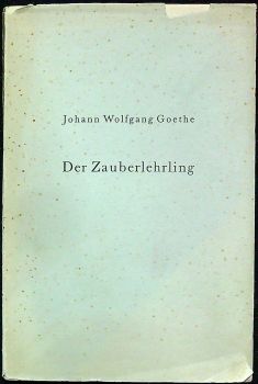 Der Zauberlehrling. S osmi českými překlady.