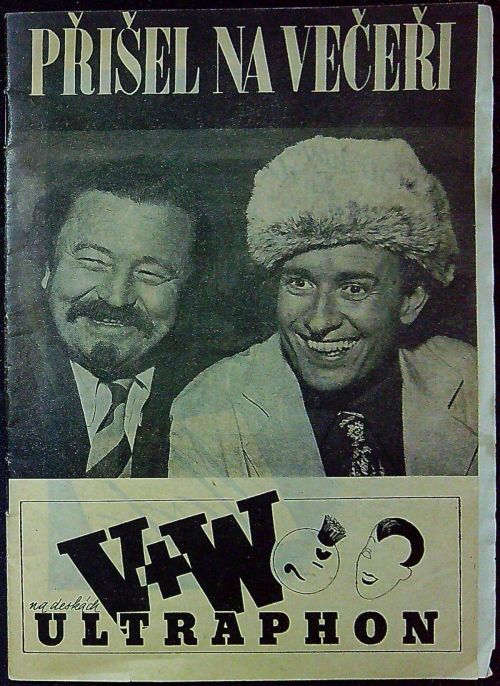 Přišel na večeři.