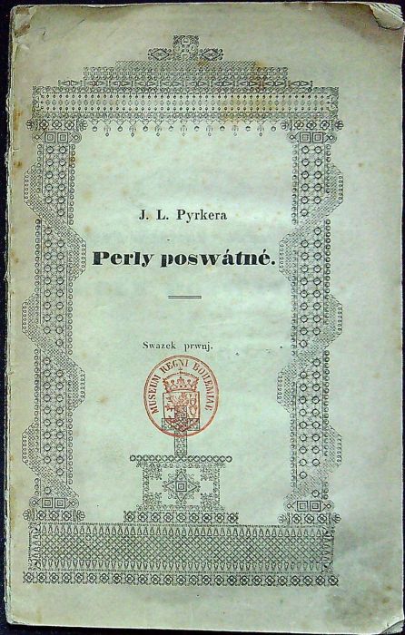 Jana Ladislava Pyrkera Perly poswátné. Svazek 1. (ze 3 svazků)