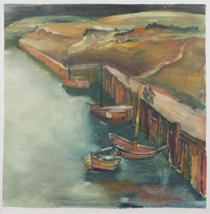 Boote am Steg