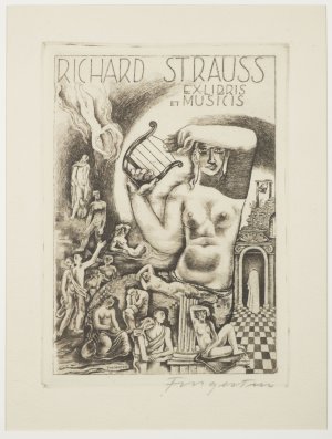 Ex libris Richard Strauss I