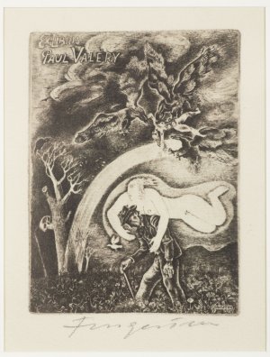 Ex libris Paul Valery