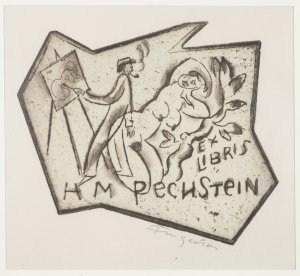 Ex libris Max Pechstein
