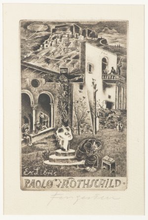Ex libris Paolo Rothschild