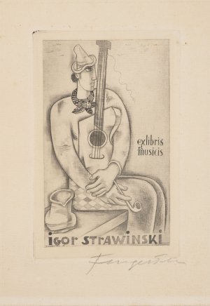 Ex libris Igor Strawinski