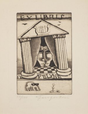 Ex libris Osip Felyne