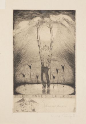 Ex libris Philipp Manes