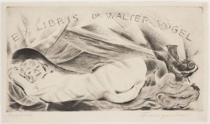 Ex libris Walter Vogel