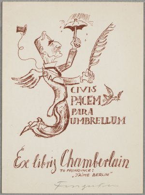 Ex libris Chamberlain