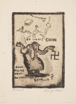 Ex libris Cohn