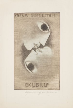 Ex libris Peter Fingesten I