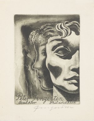 Ex libris Peter Fingesten III