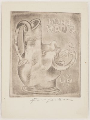 Ex libris Hans Krug