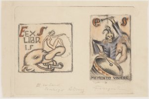 Ex libris Eugen Strens
