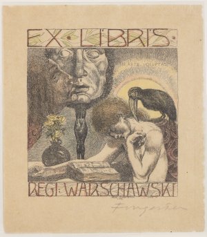 Ex libris Regi Warschawski