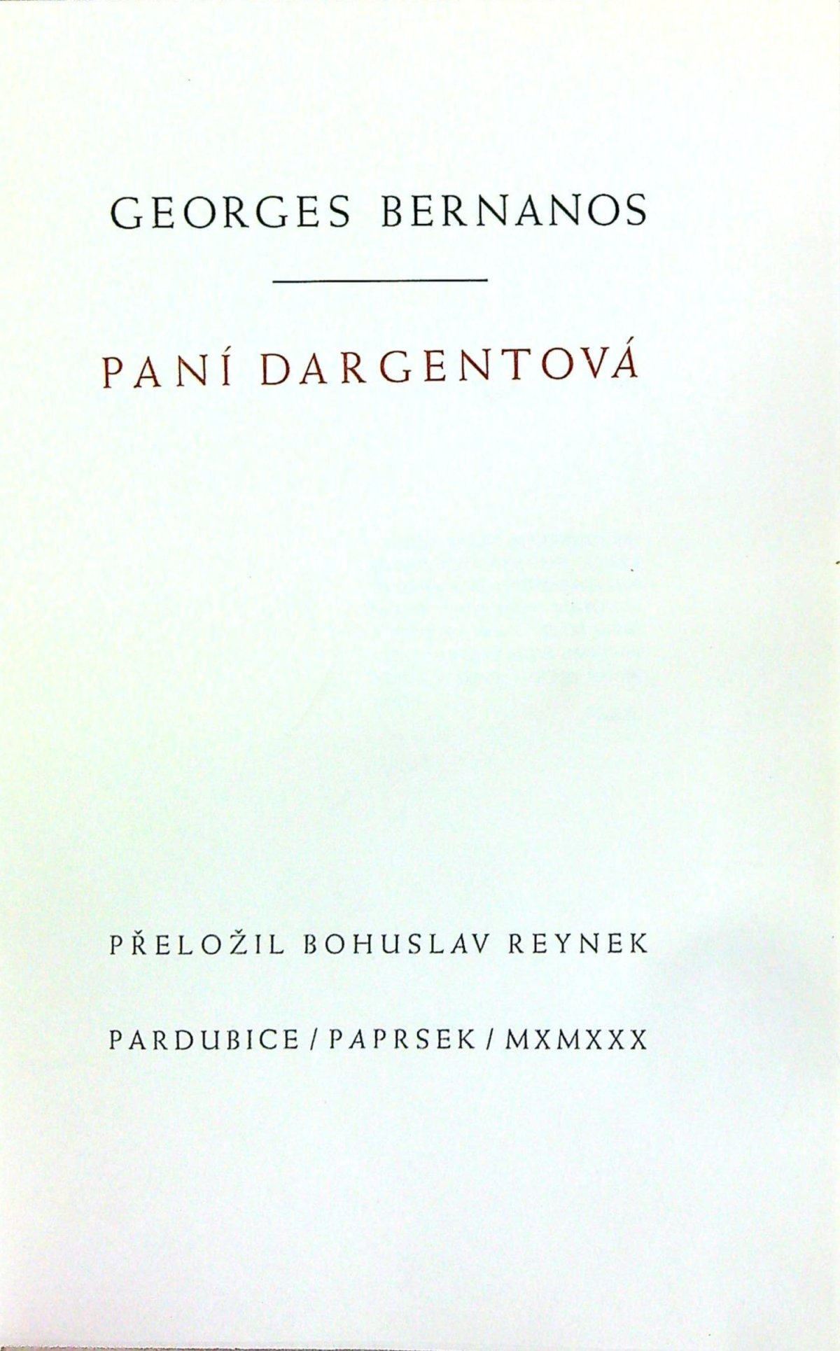 Paní Dargentová.