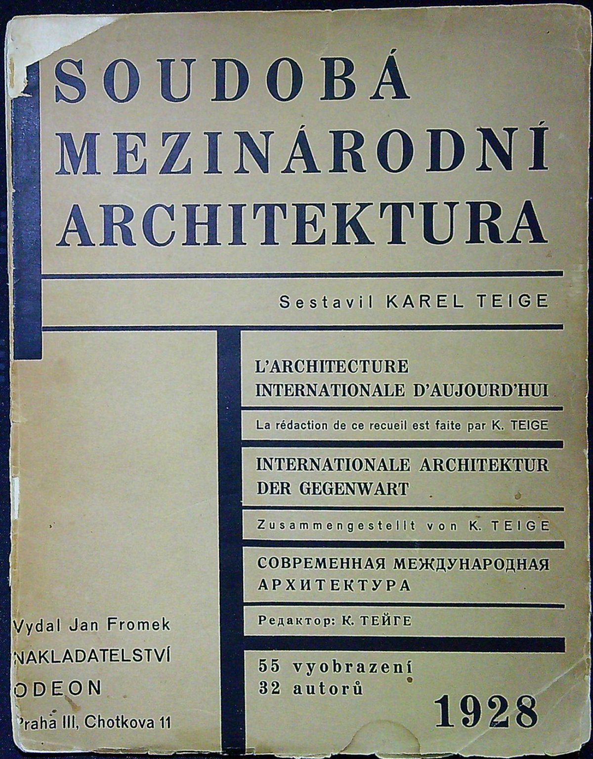 Soudobá mezinárodní architektura.