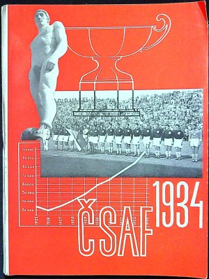Československo na mistrovství světa 1934 a ostatní činnost ČSAF v roce 1934.
