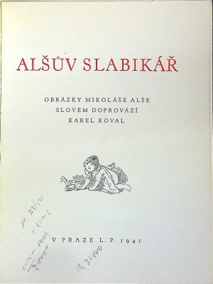 Alšův slabikář.