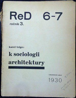 K sociologii architektury.