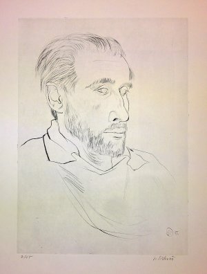 Portrét malíře Andreje Bělocvětova